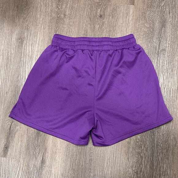 Kill Crew Shorts Mens Medium Purple Flame MMA Muay Thai Gym Training - Picture 8 of 8